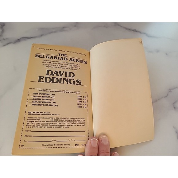 The Belgariad Ser.: Enchanters' End Game by David Eddings (1986, Mass Market) - Picture 8 of 10